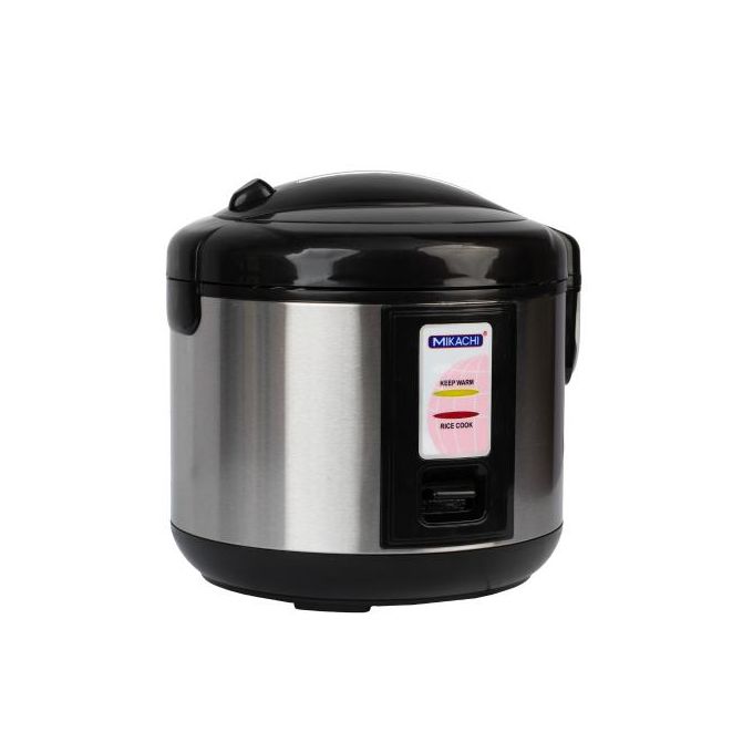 1.5L Rice Cooker - 500W - Black/Silver - 🚚 FREE DELIVERY